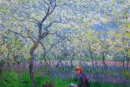 "Sad wiosną" Monet