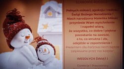 ŻYCZENIA BOŻONARODZENIOWE
