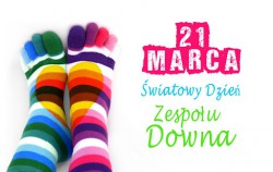 Światowy Dzień Zespołu Downa - Dzień kolorowej skarpetki 