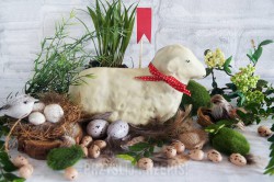 Dekorowanie Baranków Wielkanocnych 