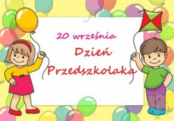 DZIEŃ PRZEDSZKOLAKA