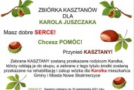 Zbiórka kasztanów dla Karola