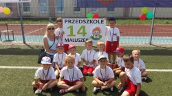 II OLIMPIADA LEKKOATLETYCZNA DLA  PRZEDSZKOLAKÓW W "JEDYNCE"