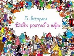 Międzynarodowy Dzień Postaci z Bajek  w „Ekoludkach” 5 listopada 2021 roku (piątek)