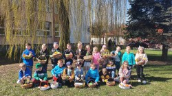 Zajączek w Przedszkolu, poszukiwania koszyczków, występ Bzika, dyplomy za „Pisankę Wielkanocną” czyli Wielkanoc tuż-tuż. -  13 kwietnia 2022 roku (środa)