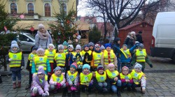 EKOLUDKI ZDOBIŁY CHOINKĘ NA OSTROWSKIM RYNKU