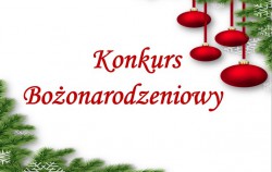 KONKURS BOŻONARODZENIOWY