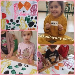 "ZAKODOWANY OBRAZ" - ZABAWA SZTUKĄ