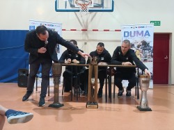 Koszykówka z zawodnikami klubu STAL Ostrów Wielkopolski