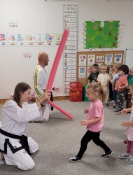 Zajęcia pokazowe taekwondo